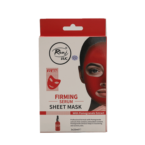 RIVAJ FIRMING SERUM SHEET MASK 3X25ML