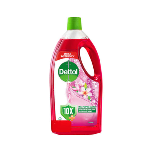 DETTOL FLOOR CLEANER ANTIBACTERIAL MEGA SAVER FLORAL 1 LTR