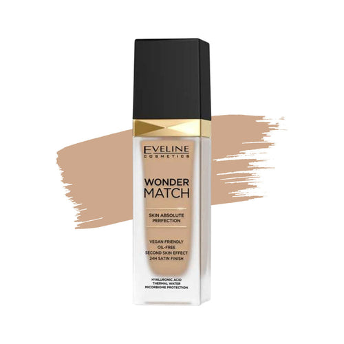 EVELINE WONDER MATCH FOUNDATION 30 COOL BEIGE 30ML