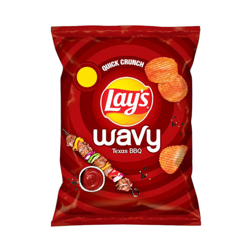 LAYS WAVY TEXAS BBQ 16 GM