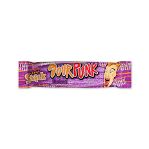 SOUR PUNK CANDY STICK BLUEBERRY FLAVOUR 20 GM