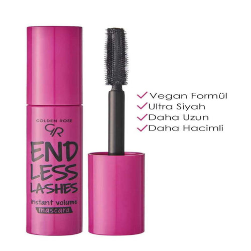 GOLD ROSE ENDLESS LASHES MASCARA SLEEVE 13ML