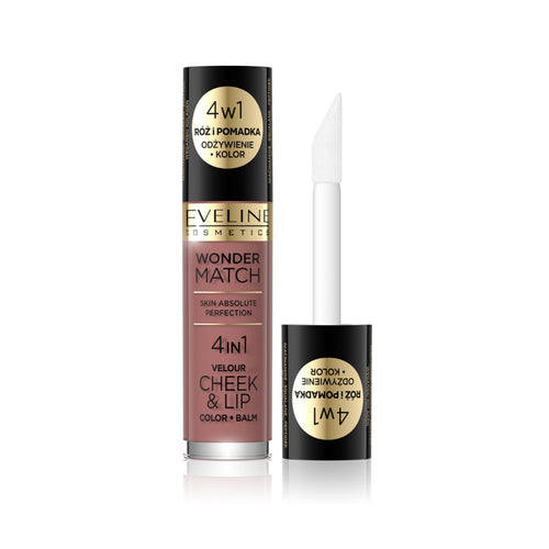 EVELINE WONDER MATCH 4 IN 1 CHEEK&LIP # 05