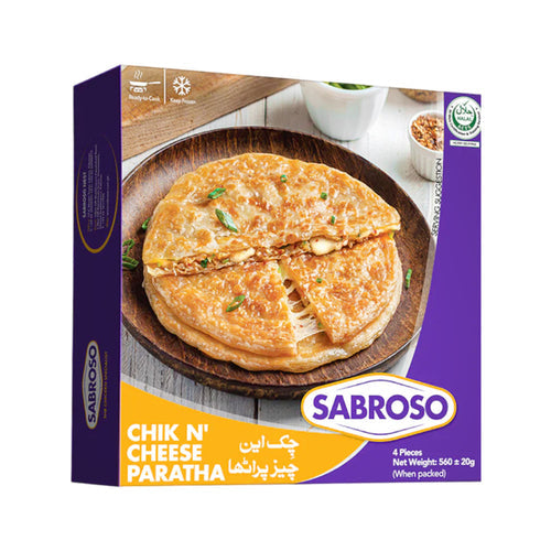 SABROSO CHICK N CHEESE PARATHA 560 GM