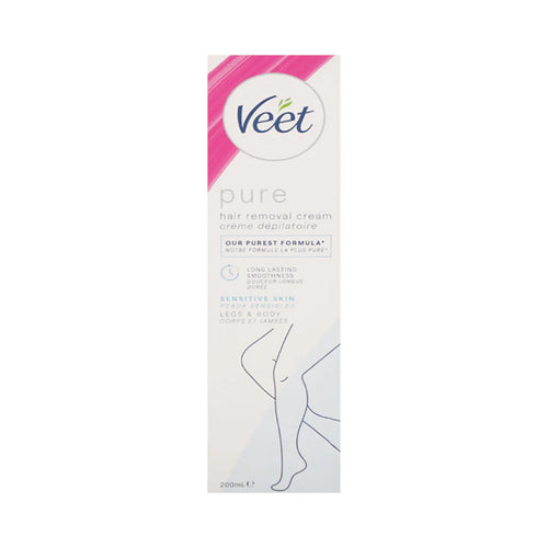 VEET HAIR REMOVAL CREAM SENSITIVE SKIN PEAUX SENSIBLE 200 ML