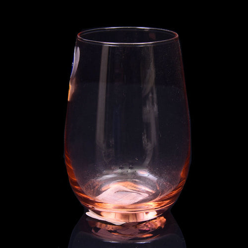 GLASS LUNINARC SALMON PINK V2954 (Pack 6)