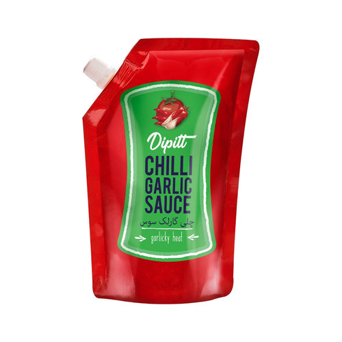 DIPITT CHILLI GARLIC SAUCE POUCH 400 GM