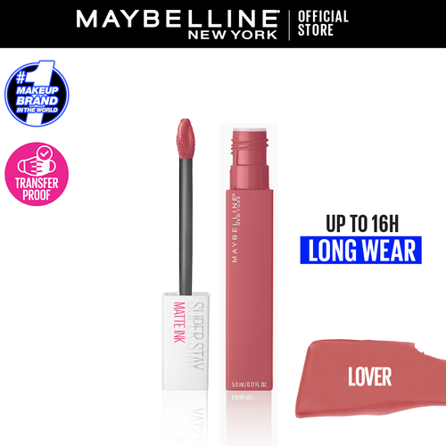 MAYBELLINE SUPER STAY MATTE INK LIP COLOR NO 15 LOVER