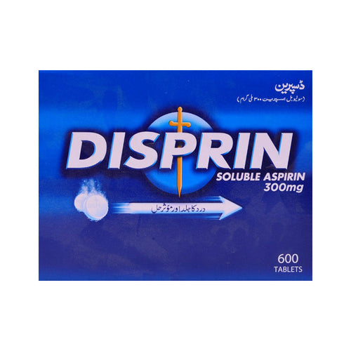 DISPRIN 300MG TAB 600S