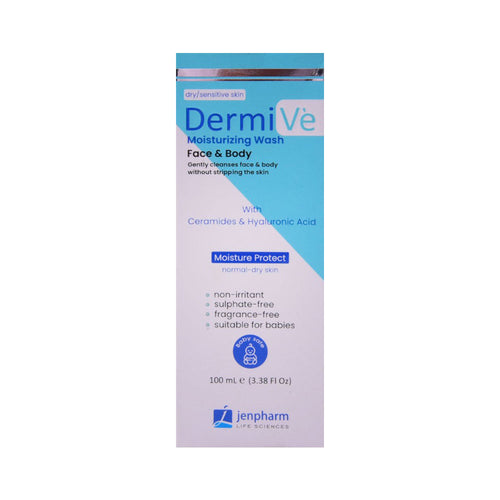 DERMIVE FACE & BODY WASH 100ML