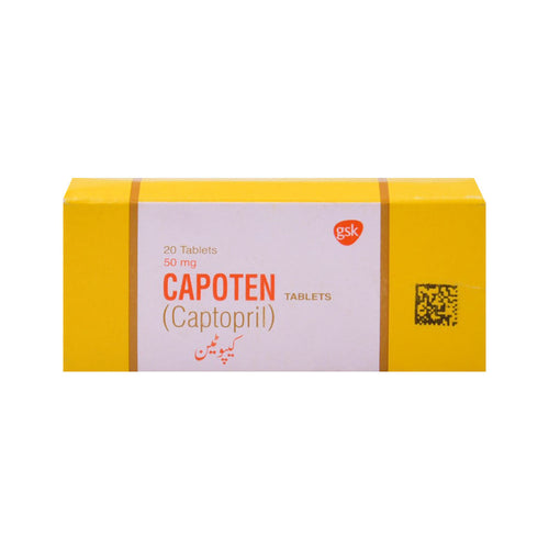 CAPOTEN 50MG TAB