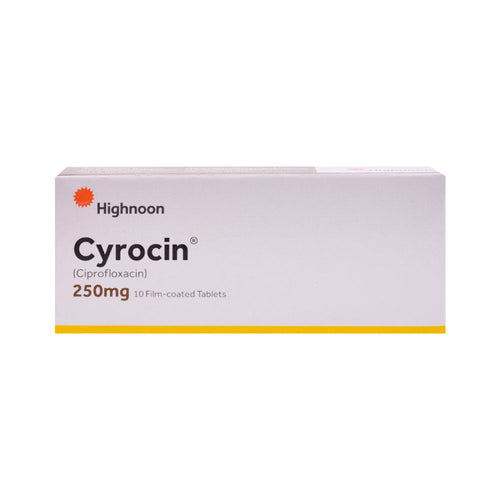 CYROCIN 250MG TAB 10S