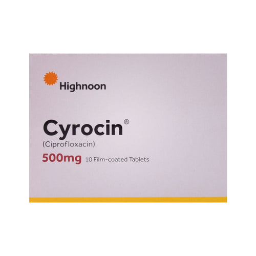 CYROCIN 500MG TAB 10S