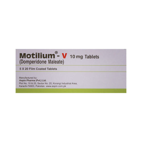 MOTILIUM V TAB 100S