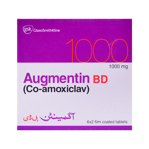 AUGMENTIN BD 1G 12S