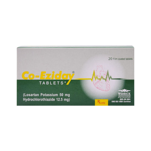 CO EZIDAY 50MG TAB