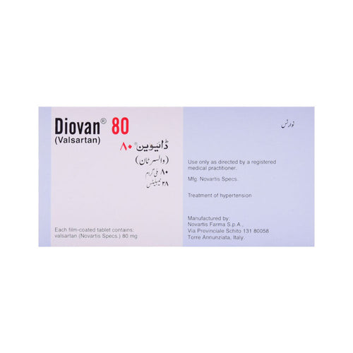 DIOVAN 80MG TAB