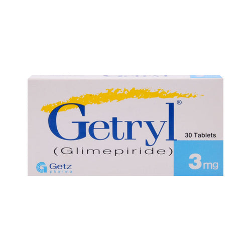 GETRYL 3MG TAB 30S