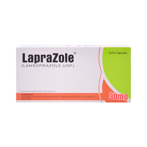 LAPRAZOLE 30MG CAP