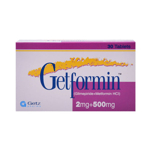 GETFORMIN 2MG/500MG TAB