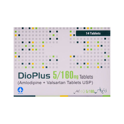 DIOPLUS 5/160MG TAB