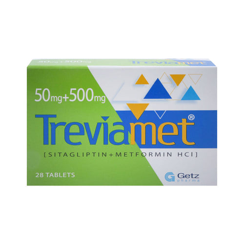 TREVIAMET 50/500MG TAB 28S