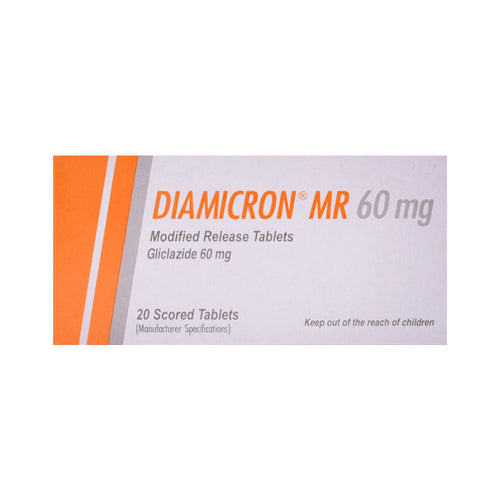 DIAMICRON MR 60MG TAB