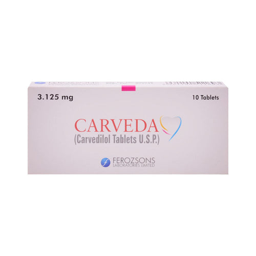 CARVEDA 3.125MG TAB