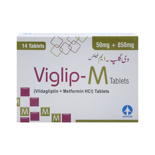 VIGLIP M 50MG/850MG TAB