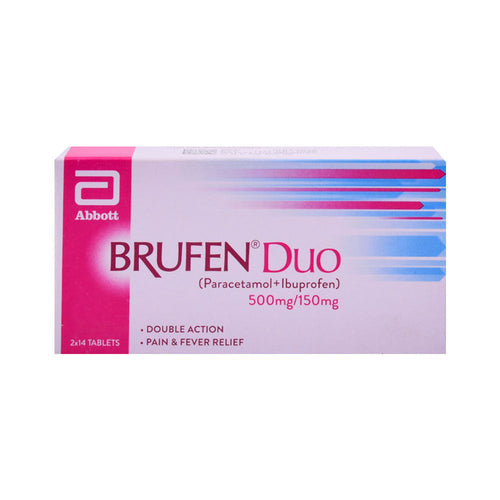 BRUFEN DUO 500/150MG TAB (28S)