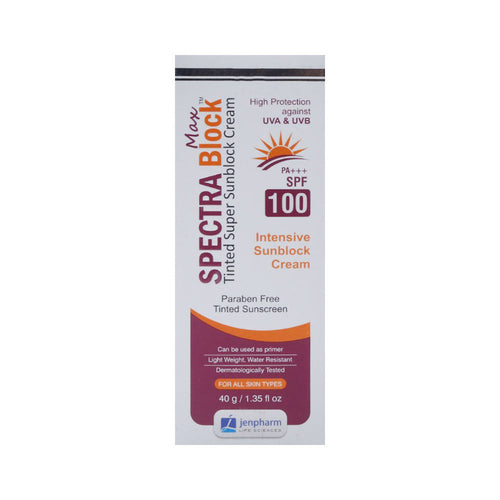 SPECTRA BLOCK MAX SPF100 SUN BLOCK 40G