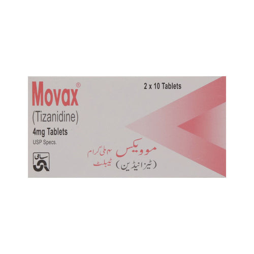 MOVAX 4MG TAB 20S