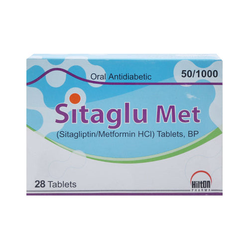 SITAGLU MET 50/1000MG TAB 28S