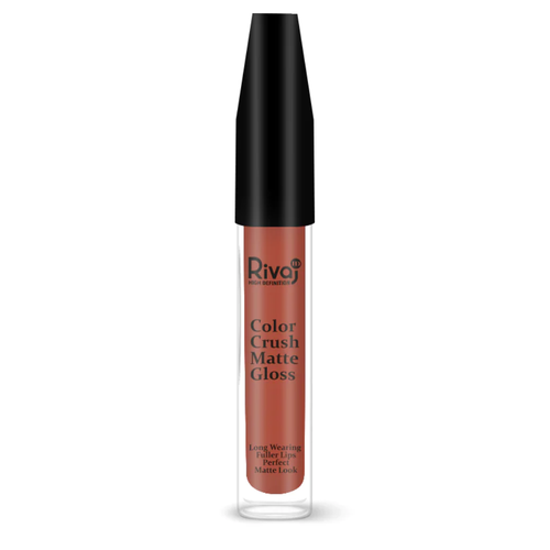 RIVAJ HD COLOR CRUSH MATT LIPGLOSS NO.4