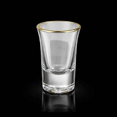 GLASS HONGLI IR SHORT GOLDEN G2102AD (Pack of 6)