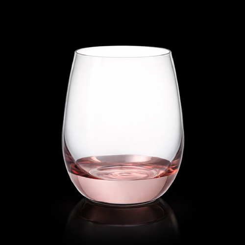GLASS LUNINARC SALMON PINK V2955 (Pack 6)