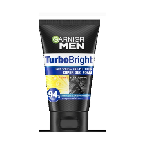 GARNIER MEN FACE WASH POWER WHITE SUPER DUO 100 ML