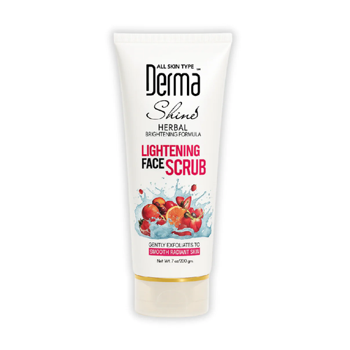 DERMA SHINE HERBAL LIGHTNING FORMULA FACE SCRUB 200 GM