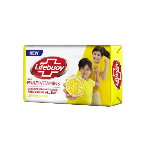 LIFEBUOY SOAP LEMON FRESH WITH MULTIVITAMINS 123 GM