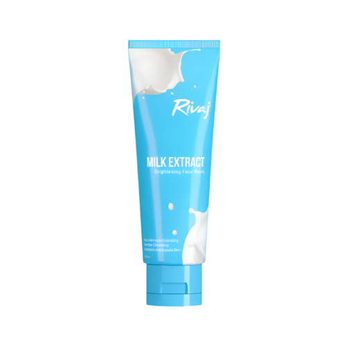 RIVAJ MILK EXTRACT WHITENING FACE WASH 100 ML
