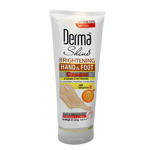 DERMA SHINE WHITENING HAND & FOOT CREAM 200 GM
