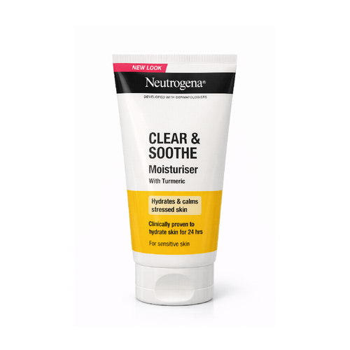 NEUTROGENA CLEAR & SOOTHE MOSTURISER OIL FREE 75ML