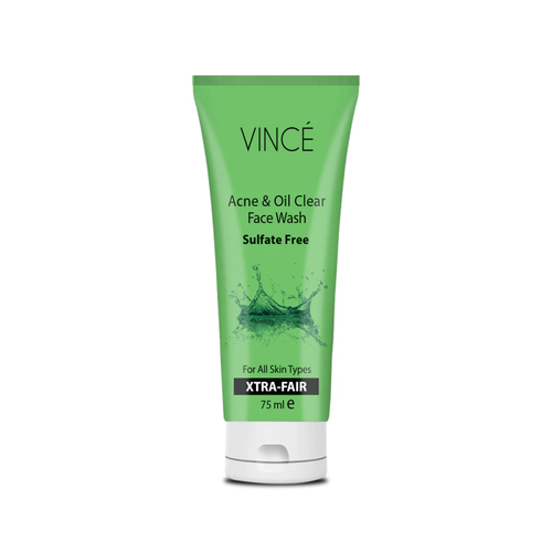 VINCE ACNE AND OIL CLEAR FACE WASH 75 ML