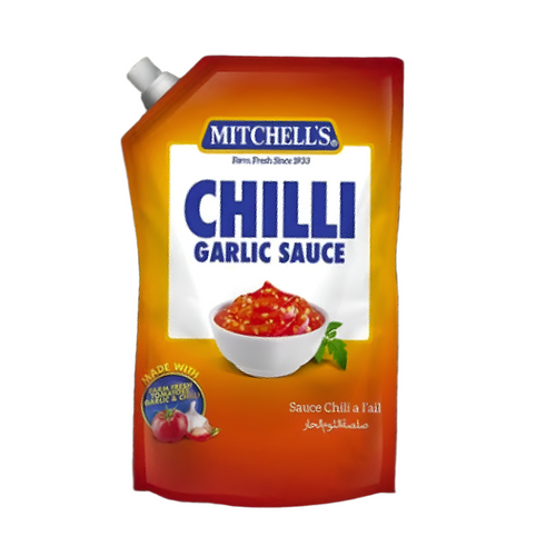 MITCHELLS CHILLI GARLIC SAUCE POUCH 800 GM