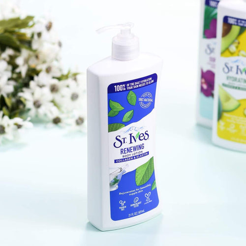 ST.IVES BODY LOTION RENEWING COLLAGEN AND ELASTIN 621 ML